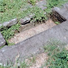 都蘭遺址的石棺。
