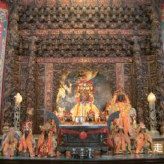 社口萬興宮奉祀天上聖母，是北臺中最早建立之媽祖廟。